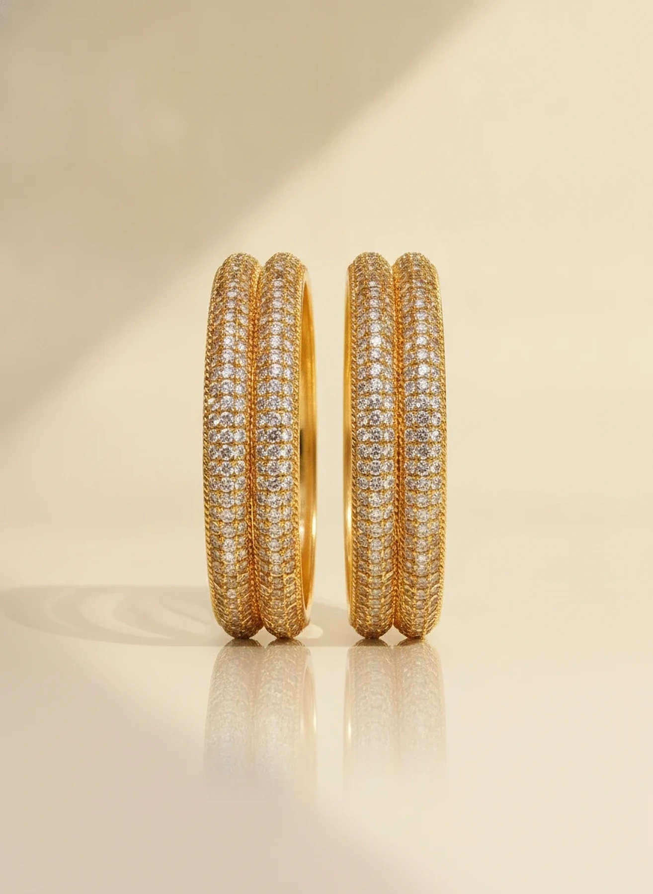 Heritage Gold Kara Pair