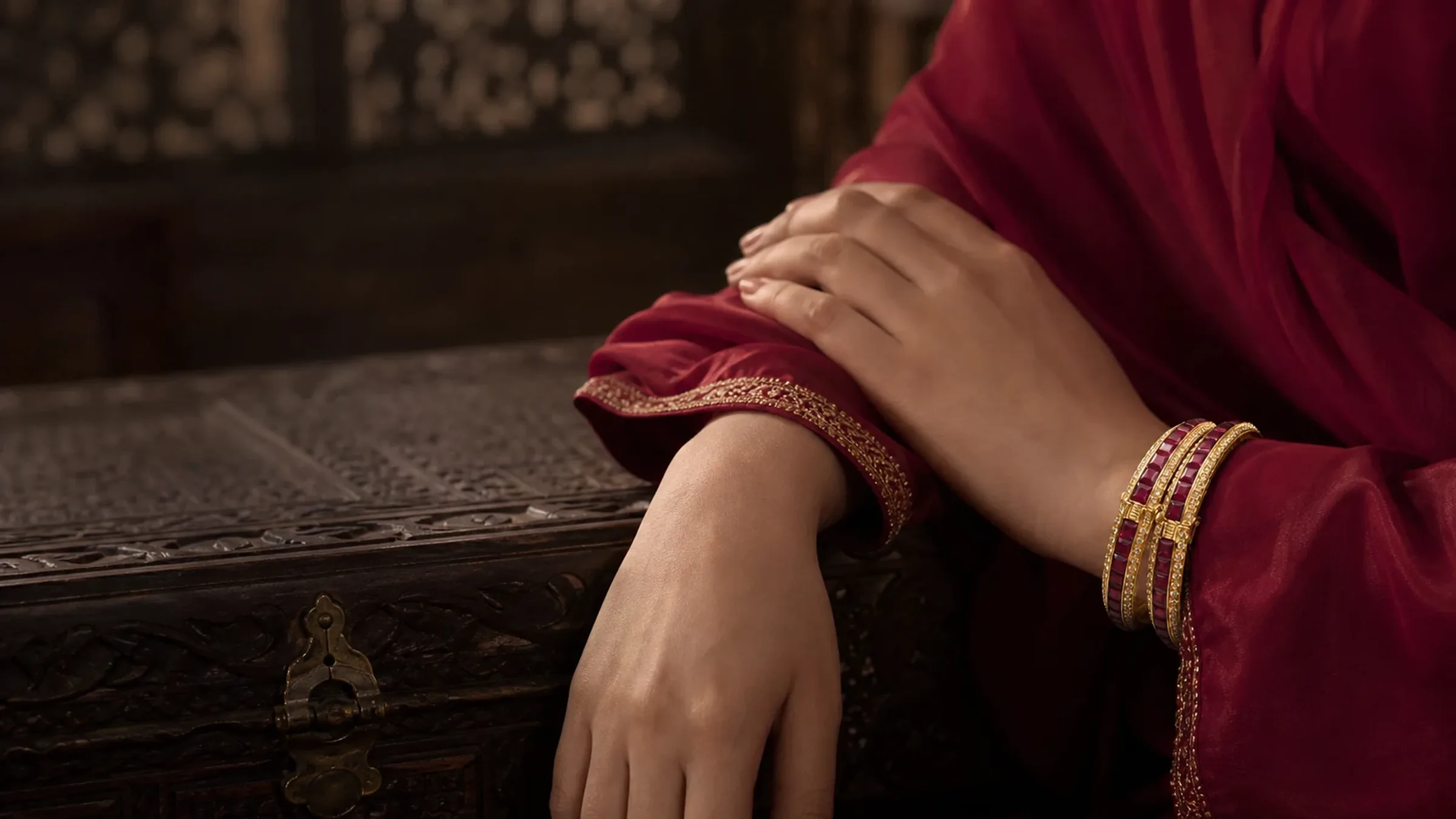Ruby private bridal jewellery